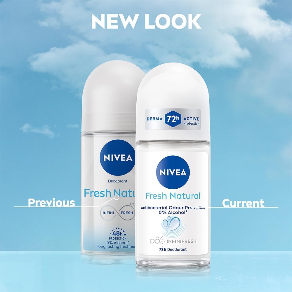 Amazon.com : Fresh Natural 48 Hours Deodorant Roll on 50 Ml | (3
